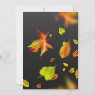 Cartão postal de convite de 5" x 7"