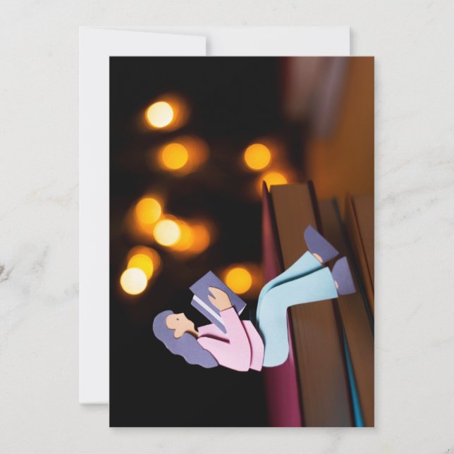 Cartão postal de convite de 5" x 7" (Frente)