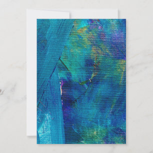 Cartão postal de convite de 5" x 7"