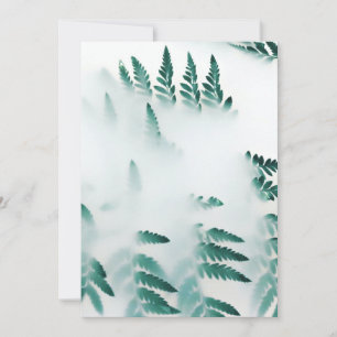 Cartão postal de convite de 5" x 7"