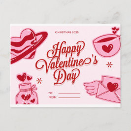 Cartão Postal De Convite De Coração a Hilário: Encontre seu Bir Perfeito