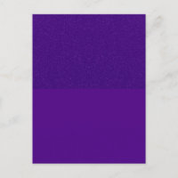 Cartão Postal de Convite de Ruído Roxo Personaliza