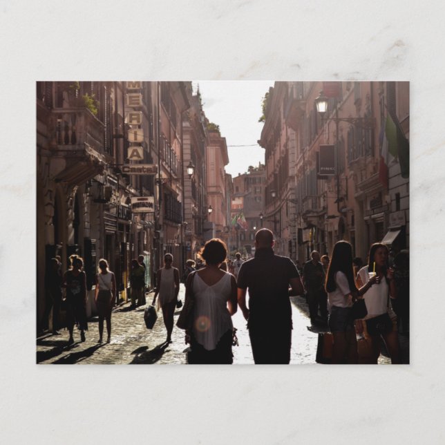 Cartão Postal De Convite Edifícios de Nápoles (Frente)