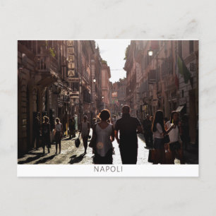 Cartão Postal De Convite Edifícios de Nápoles (Nápoles)