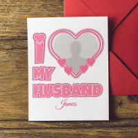 Eu Amo Meu Marido Personalizado – Adicionar Foto e