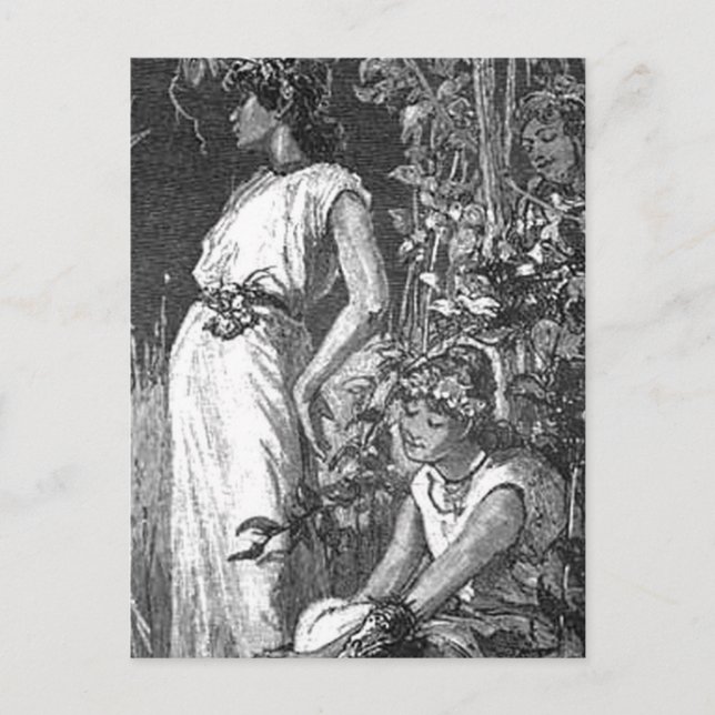 Cartão Postal De Convite Fadas Afro-Americanas (Chá de panela) (Frente)