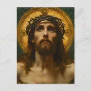 Cartão Postal De Convite Fé Esperança Amor   Presente Cristão Jesus Cristo