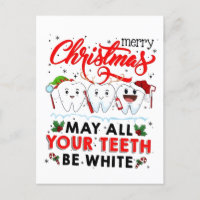 Feliz Natal Que Todos os Seus Dentes Sejam Brancos
