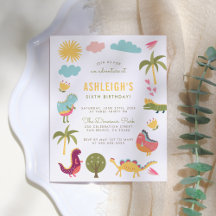 Festa de Aniversário de Dinossauro | Festa de Aniv