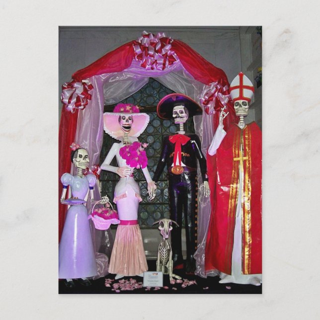 Cartão Postal De Convite Festa de Casamento (Frente)