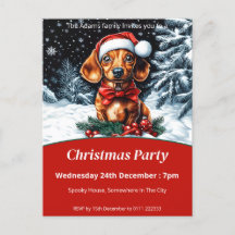 Festa de Natal Dachshund