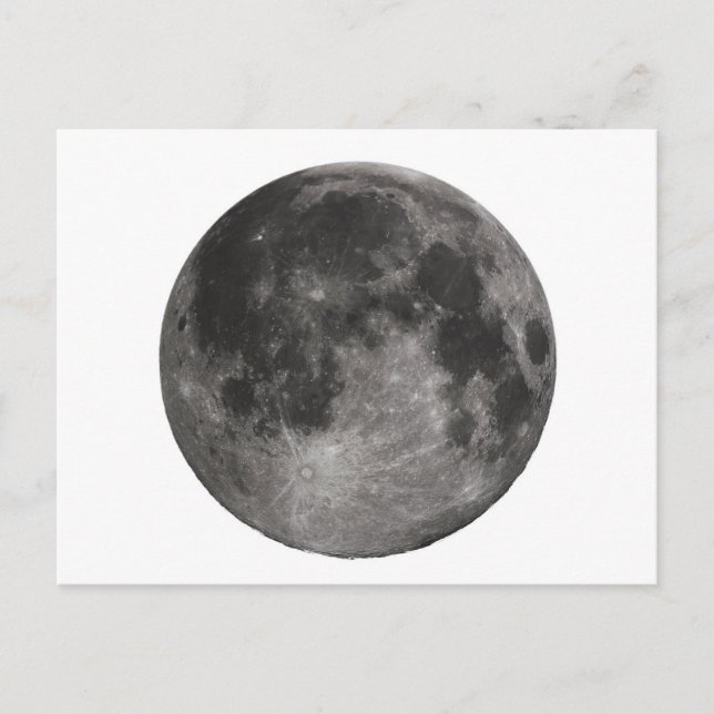 Cartão Postal De Convite Festa Espacial da Lua Escritório Chuveiro Paz Amor (Frente)