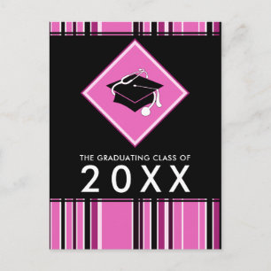 Cartão Postal De Convite formando de diploma médico