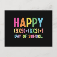 Fórmula Matemática 100 Dias De Escola Professor De