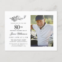 Foto de Festa de aniversário de Golfe Clássico Ele