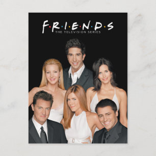 Cartão Postal De Convite FRIENDS™ Elenco em Trajes de Gala Closeup