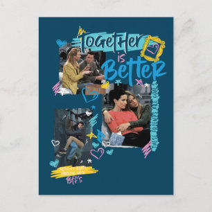 Cartão Postal De Convite FRIENDS™   Juntos é Melhor