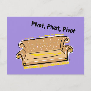 Cartão Postal De Convite FRIENDS™ Pivot