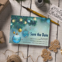 Jolly Blue & Gold Natal Salve a Data