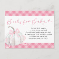 Livros de Abóbora Rosa Préppy para Bebê