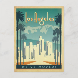 Cartão Postal De Convite Los Angeles, CA | Nós nos movemos