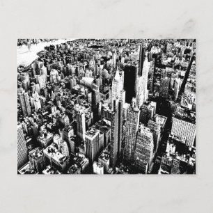 Cartão Postal De Convite Manhattan projetado