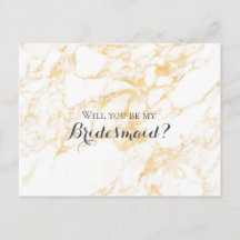 Marble branco e Dourado