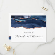 marinho azul rosa dourado você será minha Madrinha