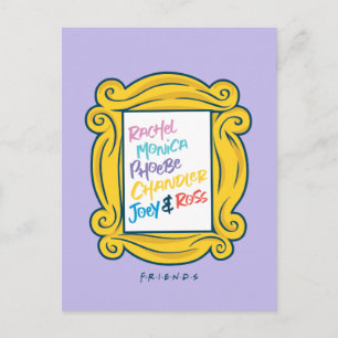 Cartão Postal De Convite Nomes de FRIENDS™ no Olho Mágico