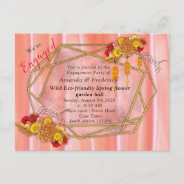 Cartão Postal De Convite O Ano do Tigre