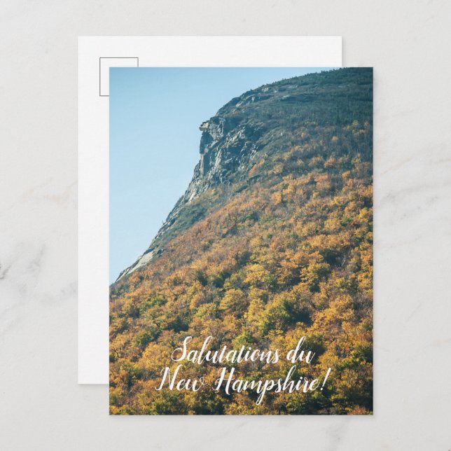 Cartão Postal De Convite O cobertor do outono (Frente/Verso)