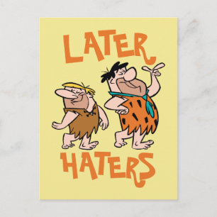 Cartão Postal De Convite Os Flintstones Fred & Barney - Incêndios posteri