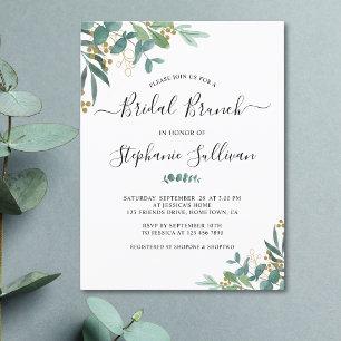 Cartão-postal de convite para a calyptus Bridal B