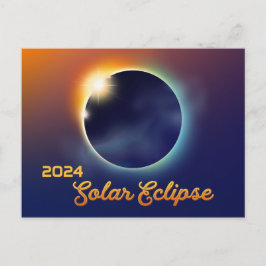 Cartão Postal De Convite Partido Eclipse Solar Total Norte-Americano do exc