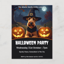 Partido Welsh Terrier Halloween
