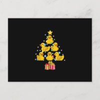 Pato de Borracha Árvore de Natal Pato Quack Natal