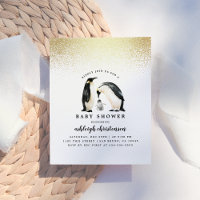 Pinguim Pequeno | Inverno Chá de fraldas neutro