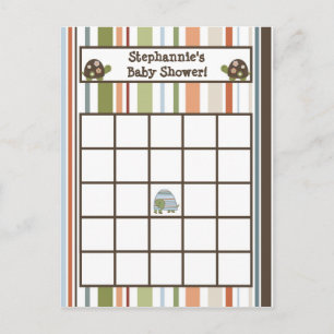 Cartão Postal De Convite Placa Bingo Laguna Beach Turtle Sapo Pond