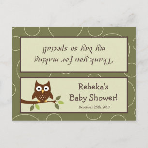 Cartão Postal De Convite Porco De Aves De Cama Goody Bag Topper Forrest Ani