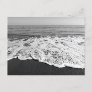 Cartão Postal De Convite Praia/Areia/Ondas