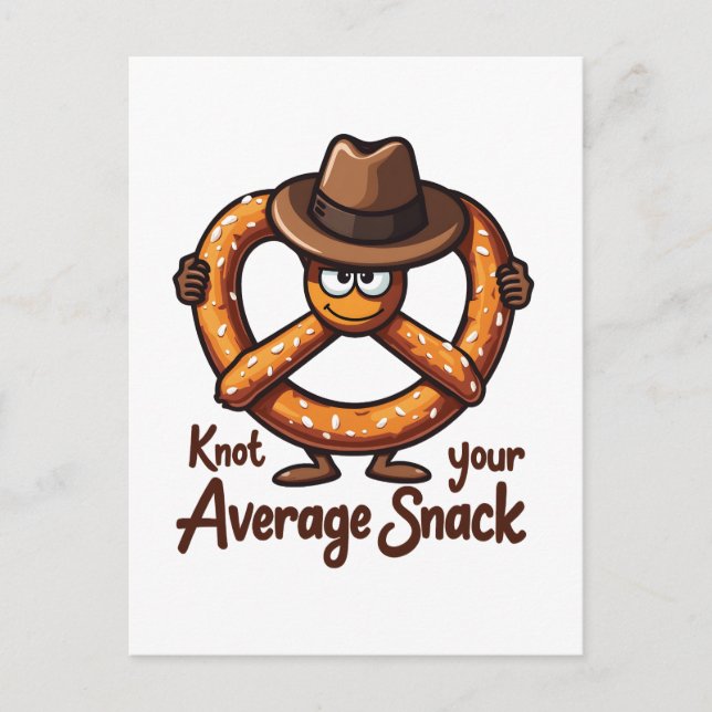 Cartão Postal De Convite Pretzel Dealer Pretzels Snack Oktoberfest Baking (Frente)