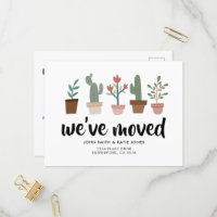 Quic Cactus e Plantas Novo Lar e Movimento