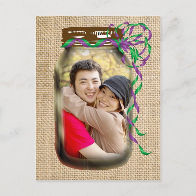 Cartão Postal De Convite Renovação de Votos de Casamento de 30º Aniversário (Frente)