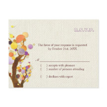 Resposta de Casamento de Árvores Whimsical