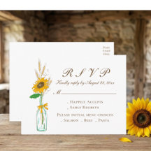 Resposta de Casamento Floral Amarelo do País com G