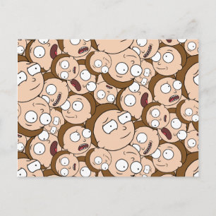Cartão Postal De Convite RICK E MORTY™   Morty's Moods