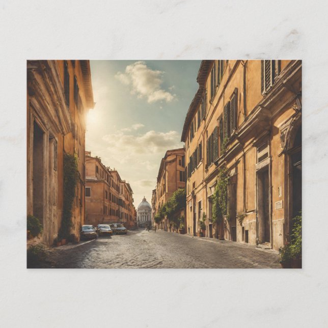 Cartão Postal De Convite Roma (Roma 7) (Frente)