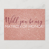 Rosa rosa rosa Dourada Glitter & Sparkle Matron de