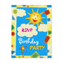 RSVP bonito - FESTA DE ANIVERSÁRIO