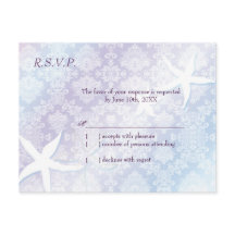 RSVP de Casamento Tropical de Bacia de Frigorífico